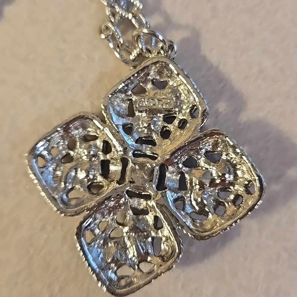 1973 Avon SIERRA Cross With Blue Stones 22